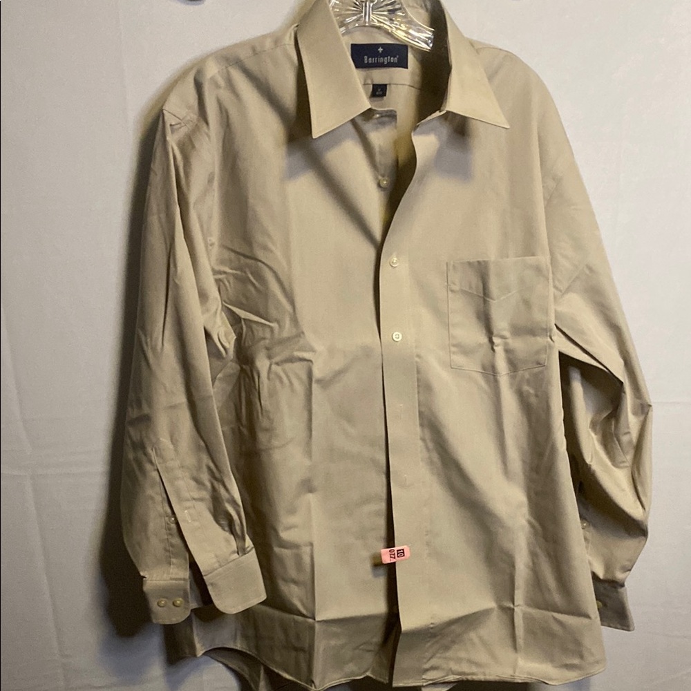 Barrington Khaki Long Sleeve Shirt